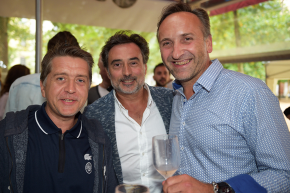 5. Laurent Boulat (I2M), Christophe Bauvey (Bauvey Immobilier) et Richard Drevet Automobiles)