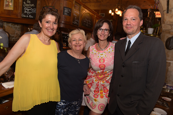 56. Marielle Sibilia (Les Halles Mercière), Renée Richard, Françoise et Guillaume Fortin (La mère Richard)