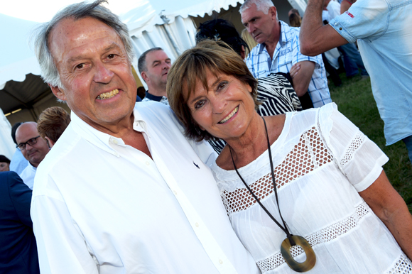 6. Jacques Roussey (RMCI) et son épouse Brigitte (Le Tout Lyon)