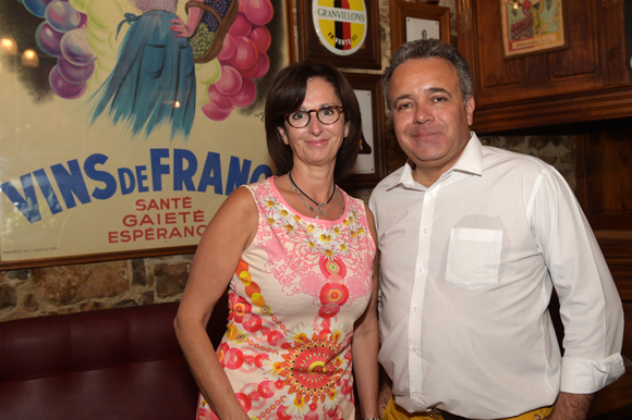 63. Françoise Pupier-Sibilia (Chez Moss) et Denis Broliquier, maire du 2ème