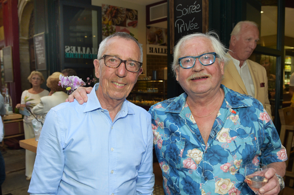 9. Les chefs Christian Bourillot (Le petit Marmiton) et Bernard Constantin (Larivoire)