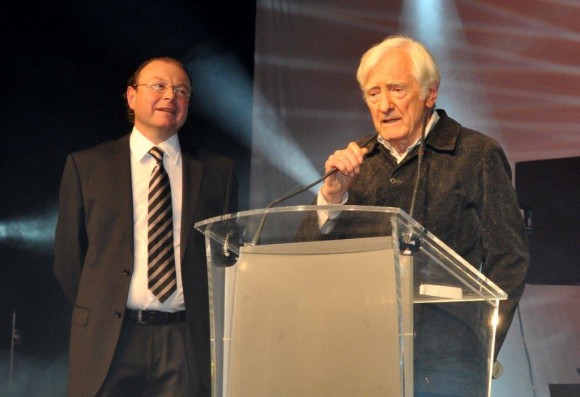 Marc Riboud et Jacques Chalvin lyon people 2008