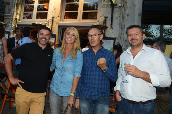 13. Sébastien Tournissoux, Amélie Chapelin, Alain Lemasson et David Catarimetti (Grand Lyon Boissons)