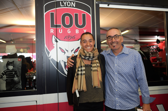 15. La championne de tennis Caroline Garcia et son père Louis Paul 