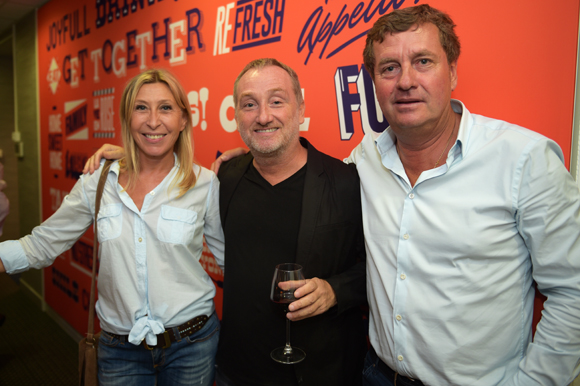 24. Martine Bal (Unique Hotel Spa), Le Chef Stéphane Fernandez (Steff) et Hervé Bal (Editions HB)