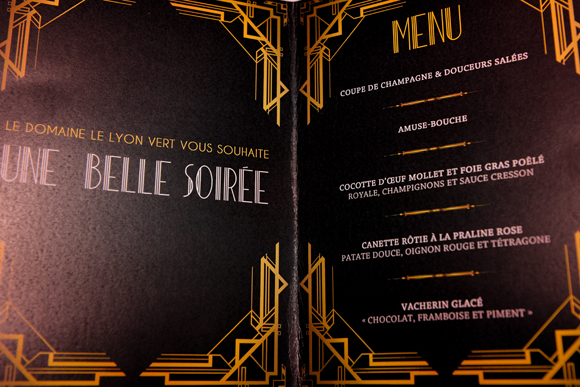 44. Menu du chef Jean-François Malle 