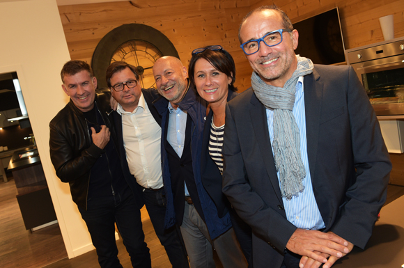 61. Nicolas Winckler, Franck Isaac-Sibille, Jean-Louis Maier, Christine Samarani et Thierry Podvin