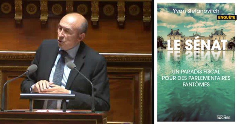 Gérard Collomb au Sénat. Un emploi fictif à 136 200 euros