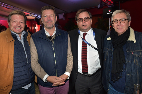 12. Jérôme Wolville, Edouard Cassal (Boccard), Franck Isaac-Sibille (LOU Rugby) et Amaury Jenin (Luxauttica)