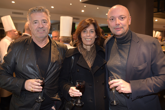 16. Gérard Vanier (Le Florian), Mariella et Jean-François Savoye (Lyon People Global)