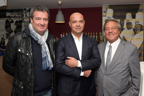 2. Olivier Grégoire (Magazine des Halles), Jérôme Bocuse et François Turcas, président de la CGPME Rhône-Alpes
