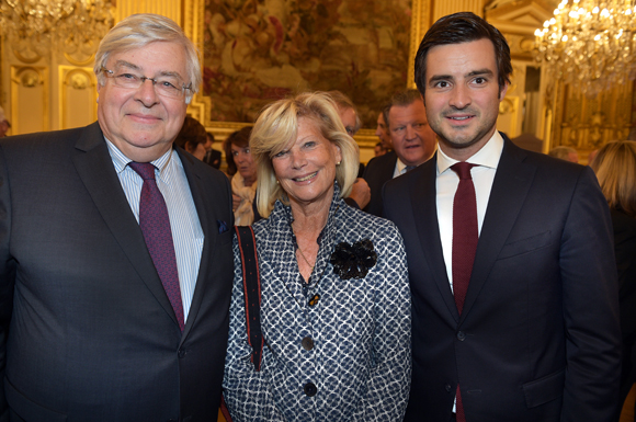 22. Franck Levotre, son fils Maxime, dirigeants du Groupe Levotre et Nadine Moreau