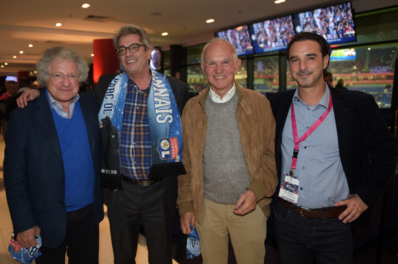 23. Roland Tchenio, Pierre Budimir (Ville de Lyon), Maurice Sabah et son fils Gilles (Serge Magner Traiteur)