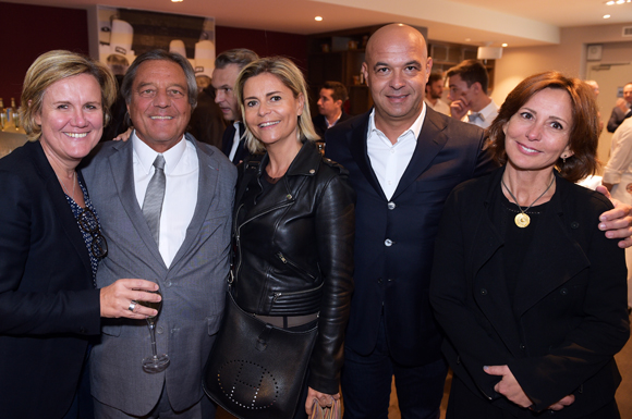 23. Pascale Savey (EDF), François Turcas, président de la CGPME Rhône-Alpes, Estelle Mari (Nipro), Jérôme Bocuse et Isabelle Salomon (Belles Pages)