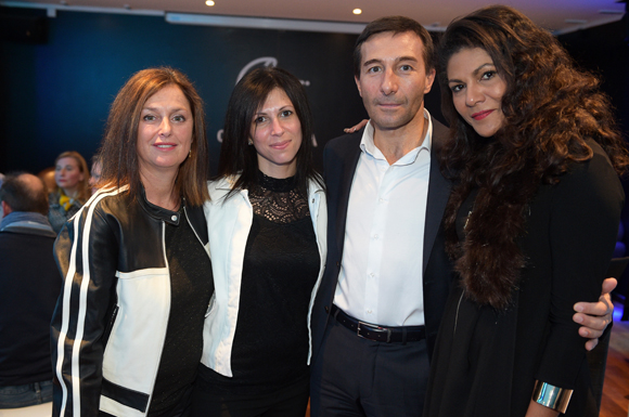 24. Fabienne Rosa, Linda Rizzo (Boulangerie Pâtisserie Rosa), le commissaire Jean-Marc Rebouillat et Frédérica
