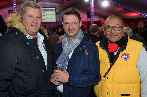 25. Christophe Gerbaud (Assurances Paris Gerbaud), Charles Lesueur (Xystem) et Tony Goupil (Champagne Pommery)