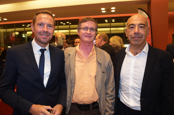 25. Pierre-Yves Desgoutte (BPD Marignan), Jean-Paul Piganiol (EDF) et l’architecte Maurice Azoulay