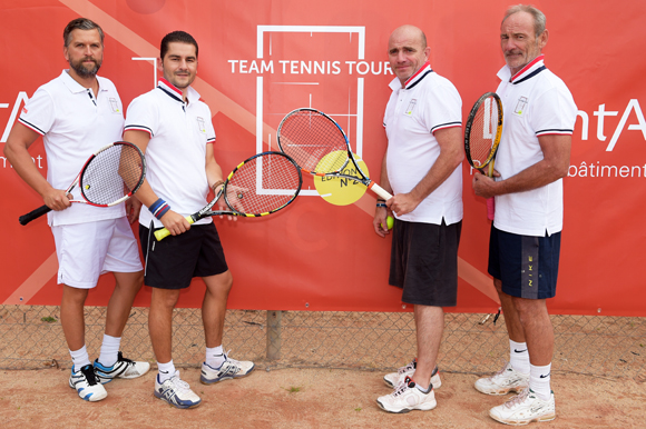 3. Martial Petiot, Cyril Silvy, Pascal Nurenberg et Arnaud Tourrette