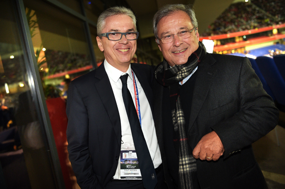 34. Olivier Blanc (OL) et Emmanuel Imberton, président de la CCI de Lyon