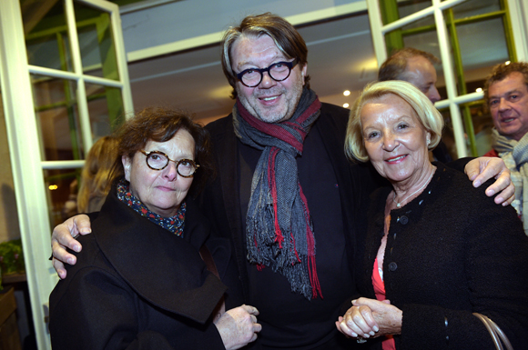 40. Alain Vavro, son épouse Dominique (Vavro Design) et Raymone Carlut