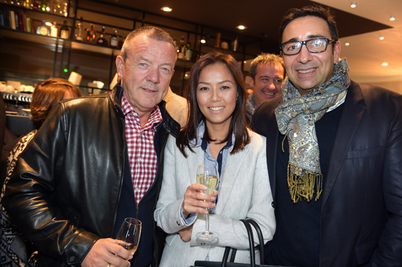 42. François Pipala (Paul Bocuse), Sylvie (Mrs Wynn) et le fleuriste Franck Hernandez