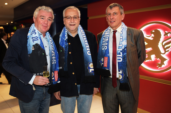 6. Jean-Louis Joly, DG du Medef Lyon-Rhône, Jean-Yves Sécheresse, adjoint à la Sécurité et le Colonel Serge Delaigue (SDIS)