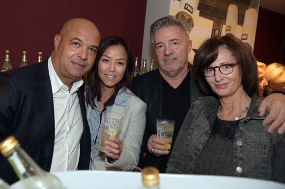 64. Jérôme Bocuse, Sylvie (Mrs Wynn), Gérard Vanier (Le Florian) et Françoise Sibilia (Chez Moss)