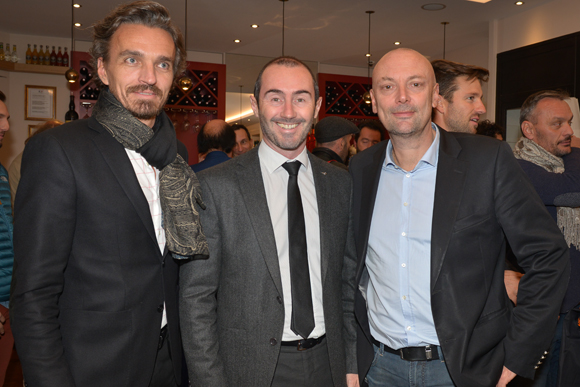 7. Lionel Laffont (Lamborghini), Nicolas Tardy (Bentley) et Jean-François Savoye (Lyon People Global)