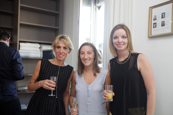 1. Sylvie Jost (Cabinet Claret -Coquet), Marie Chauveau et Marie Demaiziere (CIC Lyonnaise de Banque) 