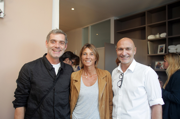 10. Axelle Lamiche (Lyon People) entourée de Stéphane Garotin et Pierre -Emanuel Martin (Maison Hand) 