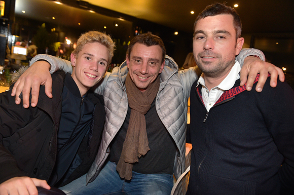 10. Christophe Croutte, son fils Simon (The Rolling Cantine) et Xavier Dutel (Kaufman & Broad)