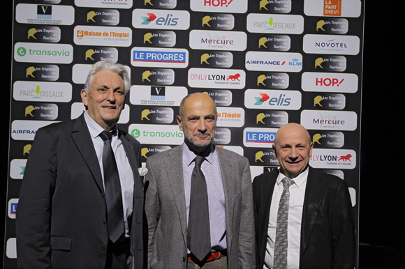 18. Alain Galliano, vice-président de la Métropole de Lyon, Jean-Michel Daclin, président de Only Lyon Tourisme et Congrès et Jean-Claude Lassalle (Le Progrès)