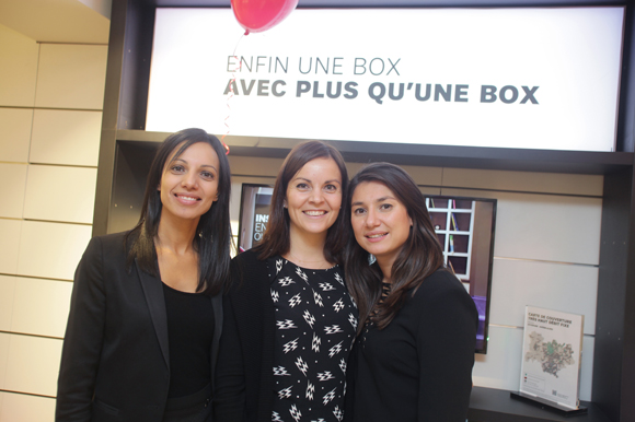 20. Sarah Benyamina, Alexandra Chareyron et Virginie Martin de (SFR)