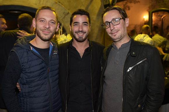 20. Alex Villard (Bistrot Gustave), Kevin Patregnani et Yann Maitrias (Comptoir des Copains)