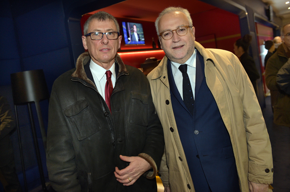 21. Le colonel Serge Delaigue (SDIS) et Jean-Yves Secheresse, adjoint à la Sécurité