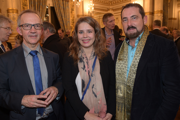 27. Gilles Cheval, directeur territorial SNCF, Virginie Decia-Mathiolon et Jacques Marcout (Prisme Consulting)