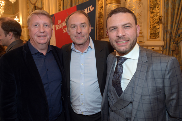 28. Michel Lopez (Korloff), Yves Rioton (Séminaires Business) et Franck Sciessere, directeur de la Cour des Loges