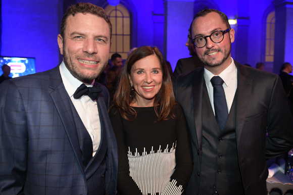 29. Franck Sciessere, directeur de la Cour des Loges, Jocelyne Sibuet (Hôtel Sibuet) et Gregory Berrier (Cour des Loges)