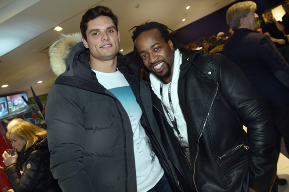 31. Florent Manaudou, champion du monde de notation et Sidney Govou