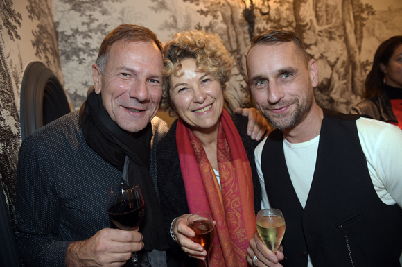 3. Pierre Guarato (Econocom), Catherine Descours (Château de Sans Souci) et Vincent Blanchard (Nexans)