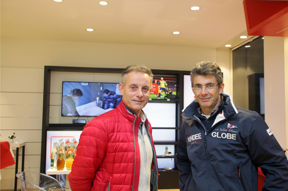 3. Pascal Martin (Sesam) et le chef Philippe Gauvreau (Brasserie Halles 9)