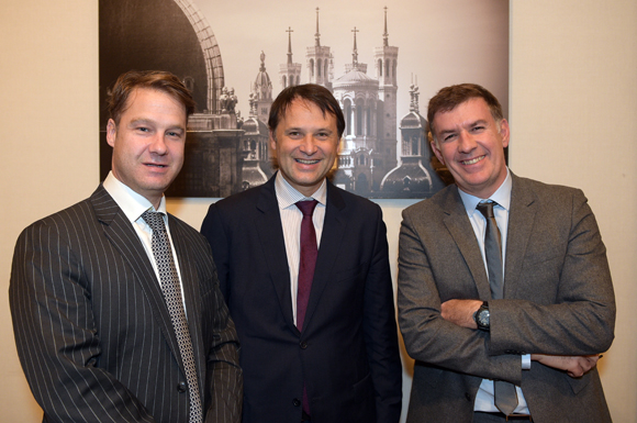 3. Benjamin Renaud (Renaud Avocats), Gilles Sabart (Arxom) et Nicolas Winckler (Lyon People)