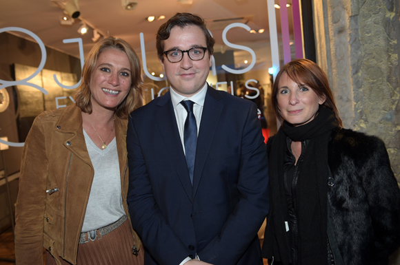 34. Candice Augugliaro (Le Progrès), Alexis Bruyère (Rochebobois) et Aurore Kuhfuss (Le Progrès)