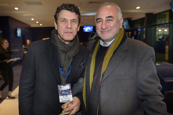 36. L’acteur-Chanteur Marc Lavoine et Georges Képénékian, 1er adjoint au maire de Lyon