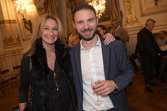 39. Nathalie Degardin (Le Progrès) et Olivier Radix (Boucherie André)