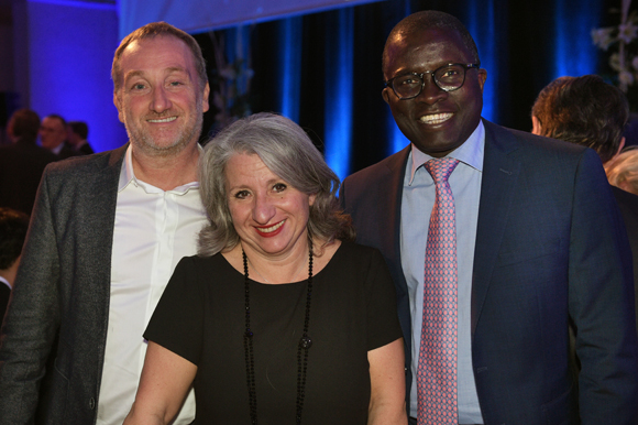 43. Stéphane Fernandez (Steff), Nathalie Joubert (RP) et Laye Diop (Marriott Hôtel)