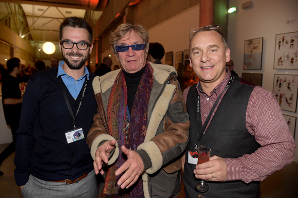 5. Antoine Rivière (Ecole Emile Cohl), Gilbert Coudène (Ecohlcite) et Emmanuel Perrier (Emile Cohl)