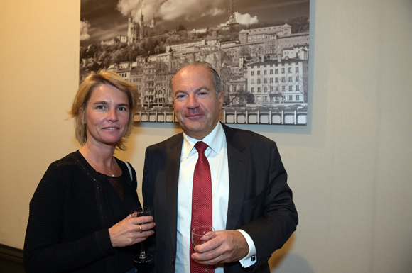 6. Elodie Buisson (JC Decaux) et Patrice Duret, ancien président des prud’hommes de Lyon