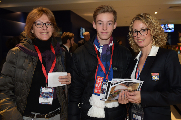 6. Corinne Bechet (Bluestar Silicones), Alexis Moreau et Louise Vincent (OL)