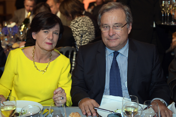74. Emmanuel Imberton, président de la CCI de Lyon et son épouse